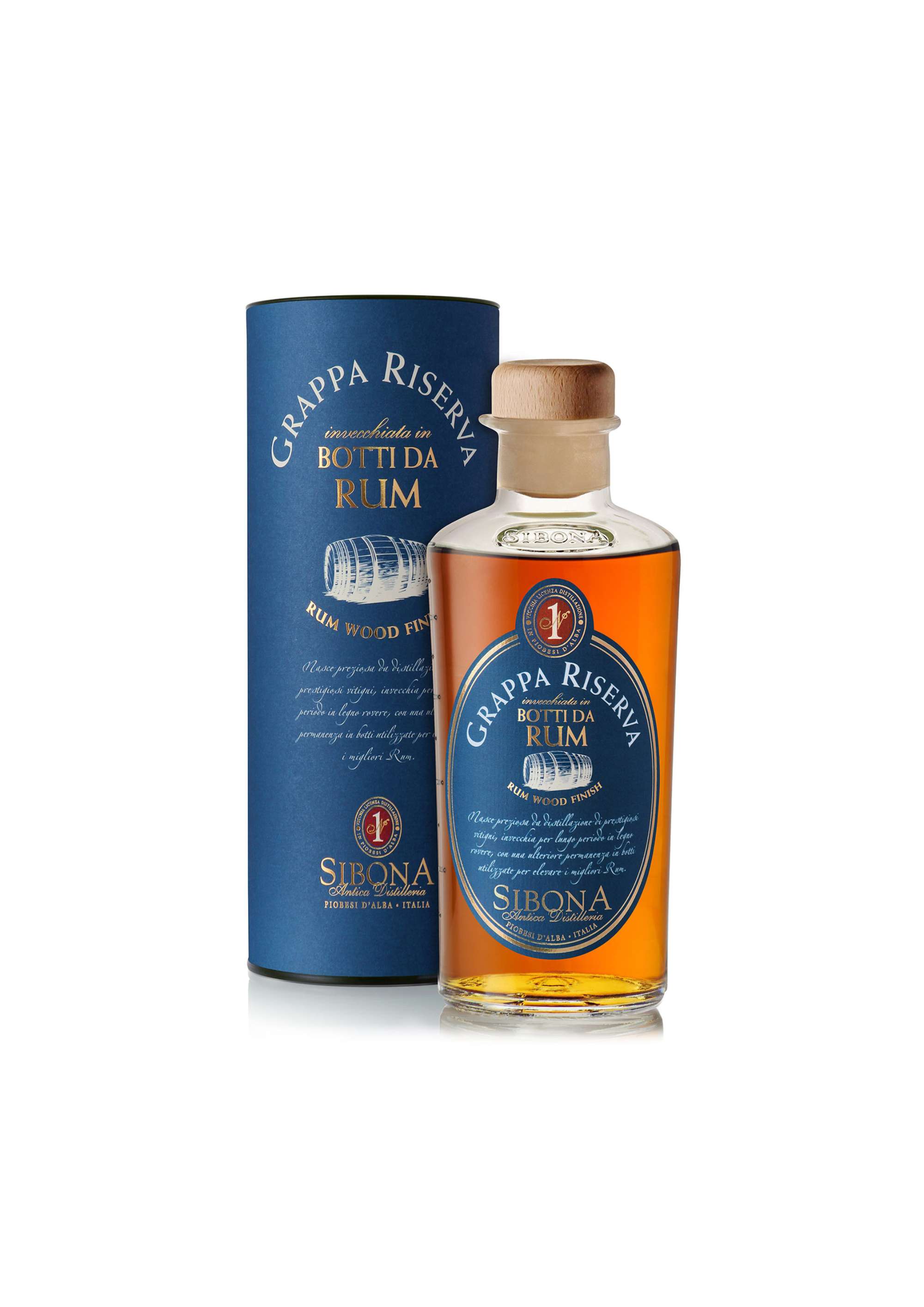 Grappa Riserva in Botti di Rum
